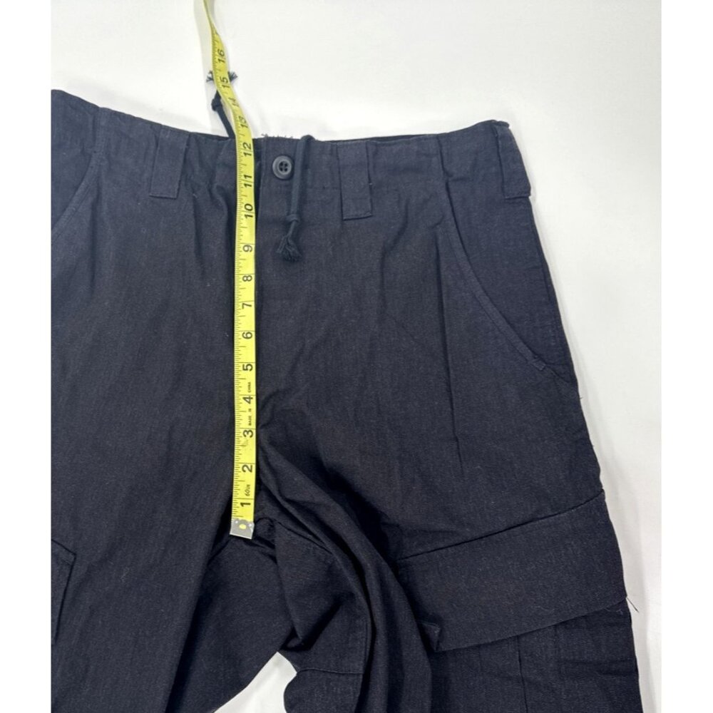 Atlanco Tru Spec Nomex Pants Mens Small 31x32 Cargo Black Paratrooper Tactical - Picture 8 of 12